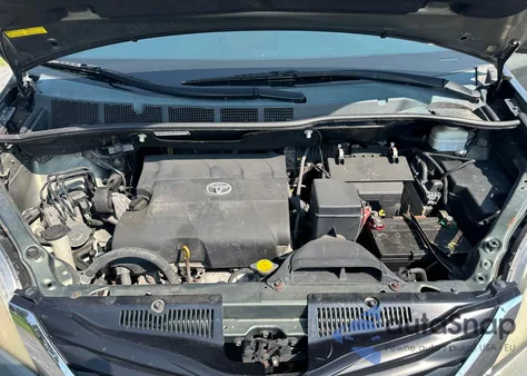 2012 Toyota Sienna Le from USA, damaged, VIN 5TDKK3DC8CS259121